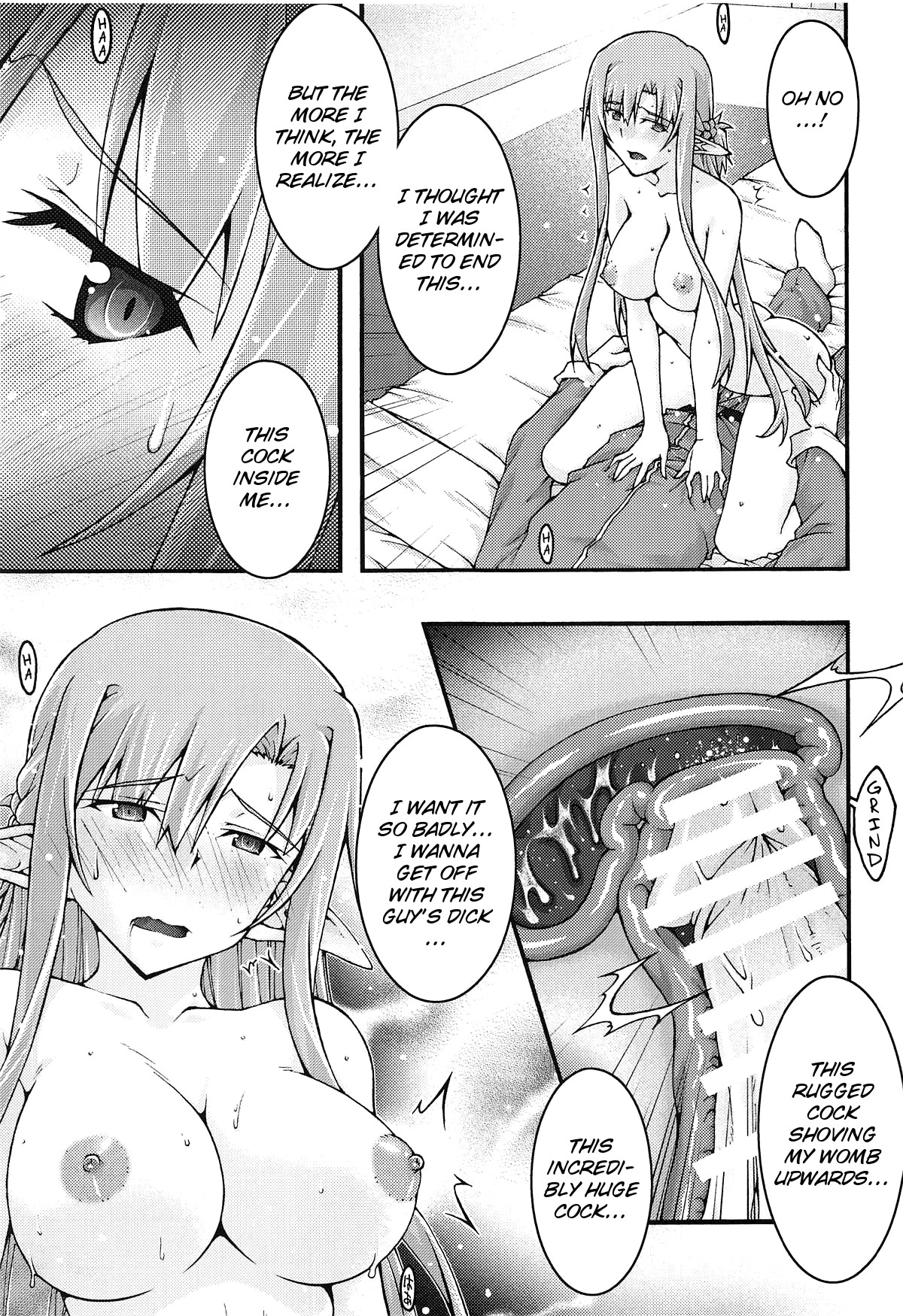 Hentai Manga Comic-Fallen -Asuna4--Read-23